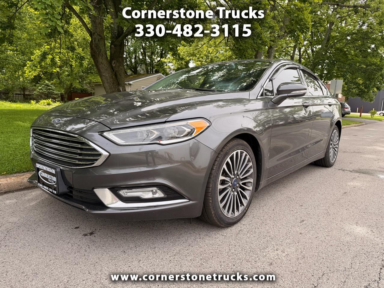 2018 Ford Fusion 4dr Sdn Titanium AWD