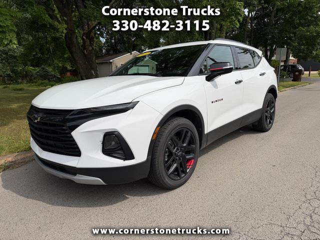 White 2022 Chevrolet Blazer SUV / Crossover Front-Wheel Drive Automatic