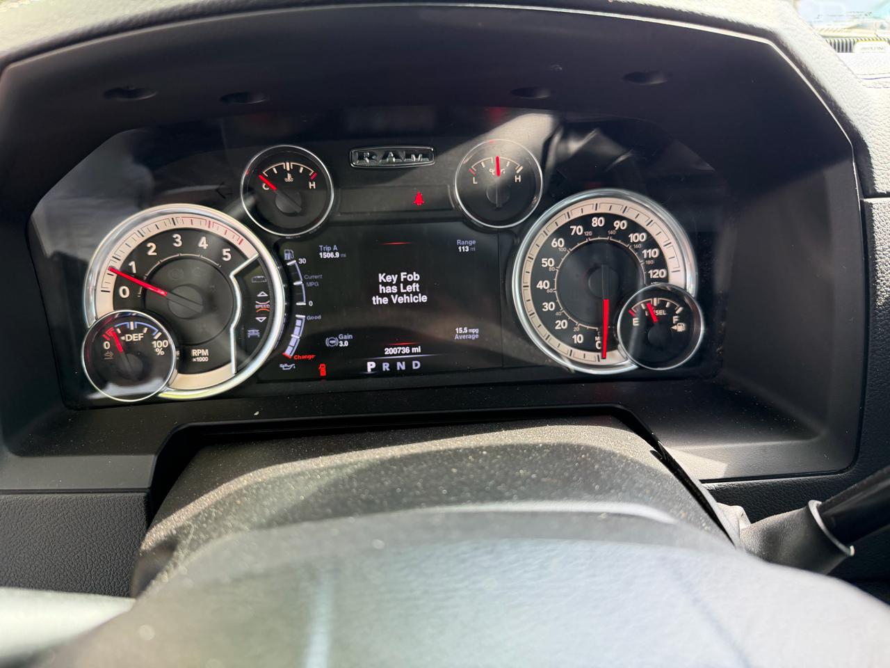 RAM 2500 4WD Crew Cab 149" Laramie 2016