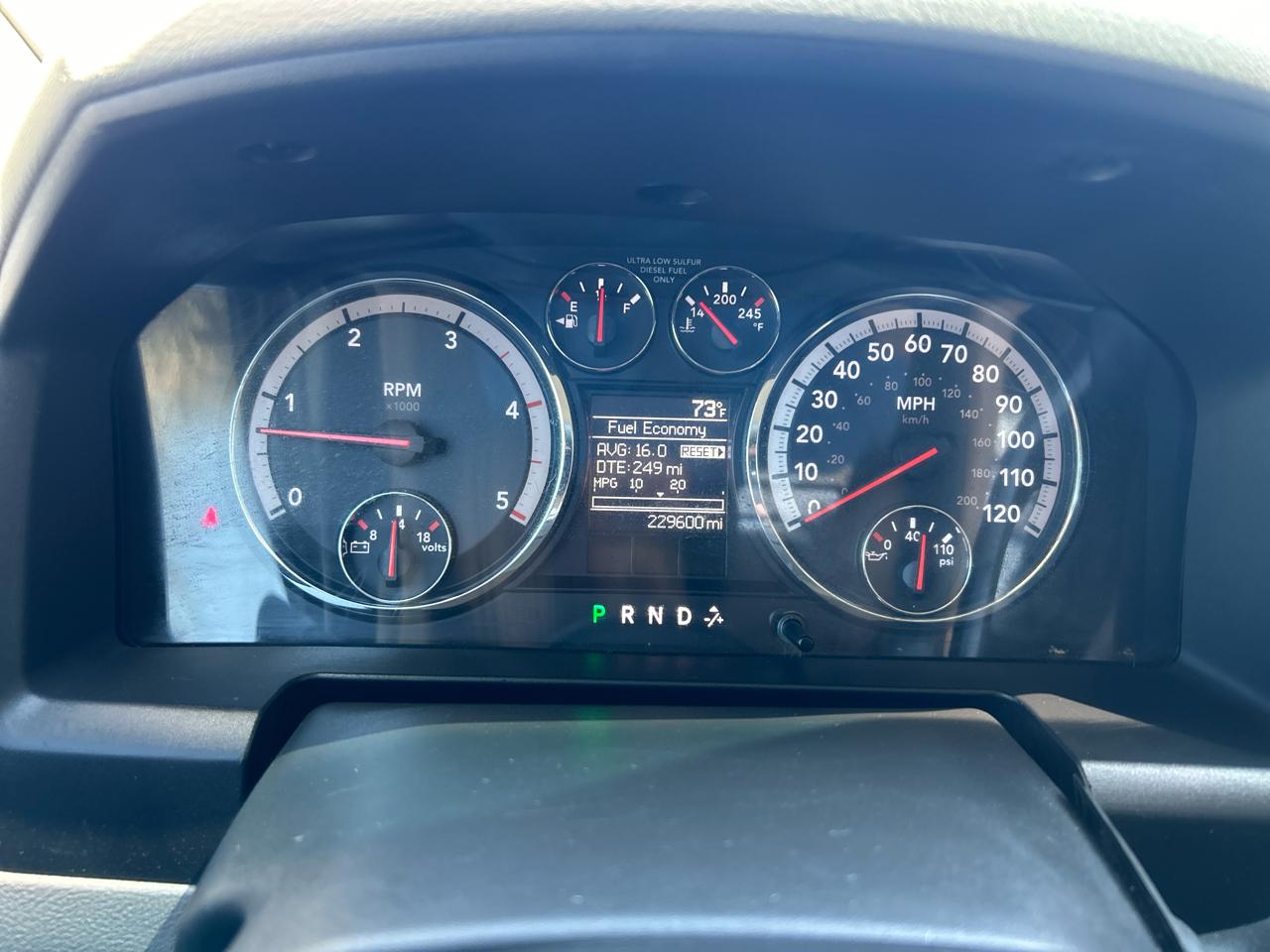 RAM 3500 4WD Crew Cab 169" ST 2012