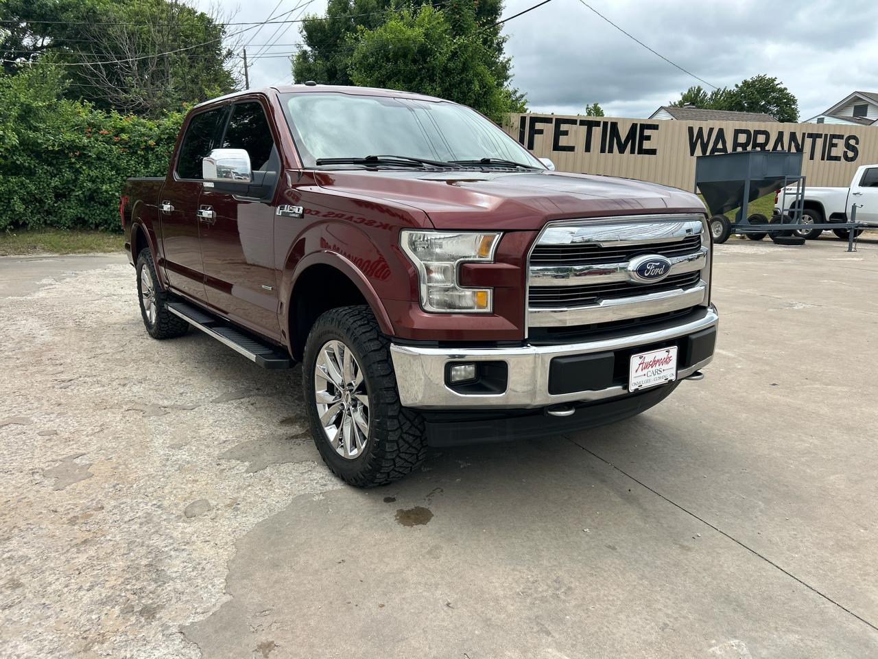 Ford F-150 4WD SuperCrew 139" Lariat 2017