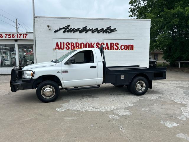 White 2007 Dodge RAM 3500 Pickup Truck 6-Speed Manual
