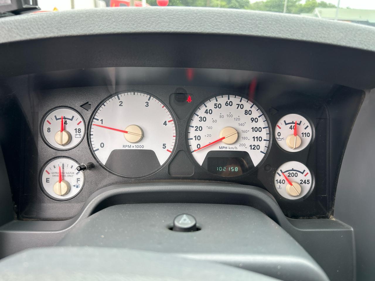 Dodge Ram 3500 4WD Reg Cab 60" CA 143.5" WB 2007