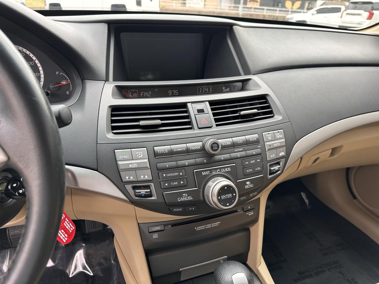 Honda Accord Cpe 2dr V6 Auto EX-L 2012