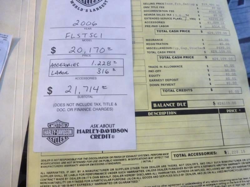 Harley-Davidson FLSTSI  2006