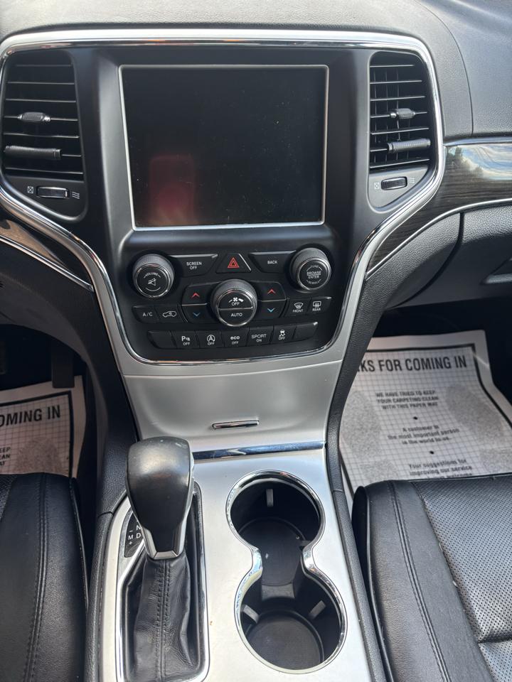 Jeep Grand Cherokee Overland 2WD 2016