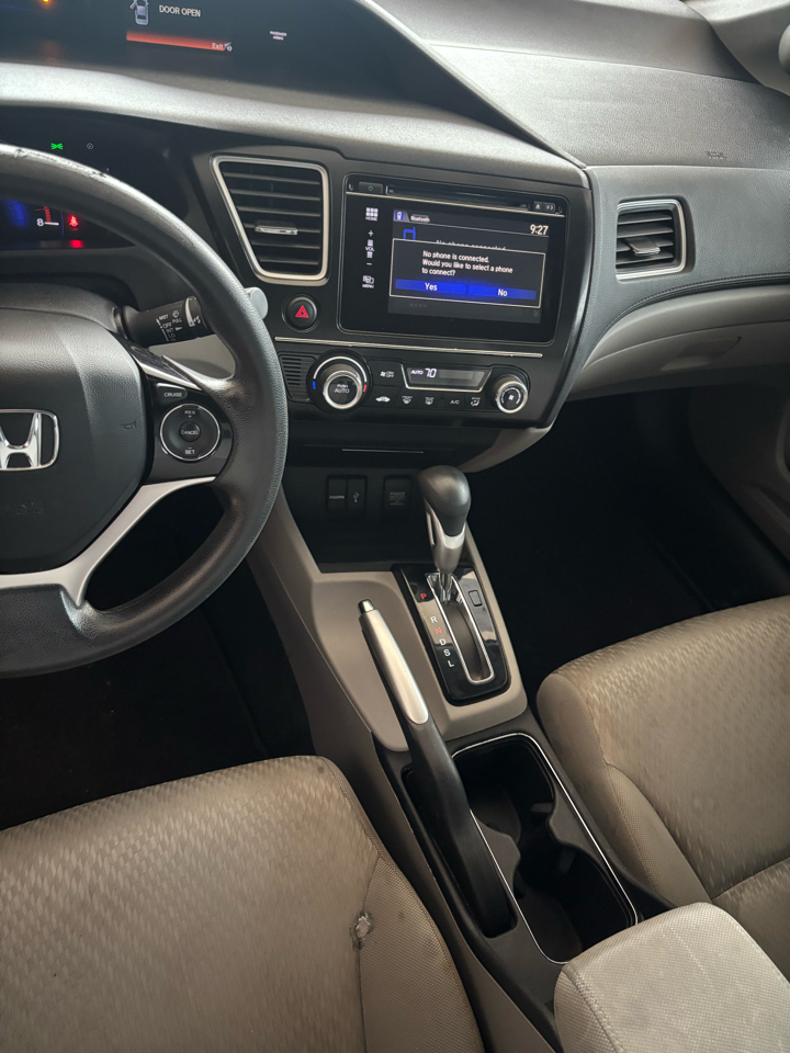 Honda Civic EX Sedan CVT 2015 Honda Civic EX Sedan CVT 2015