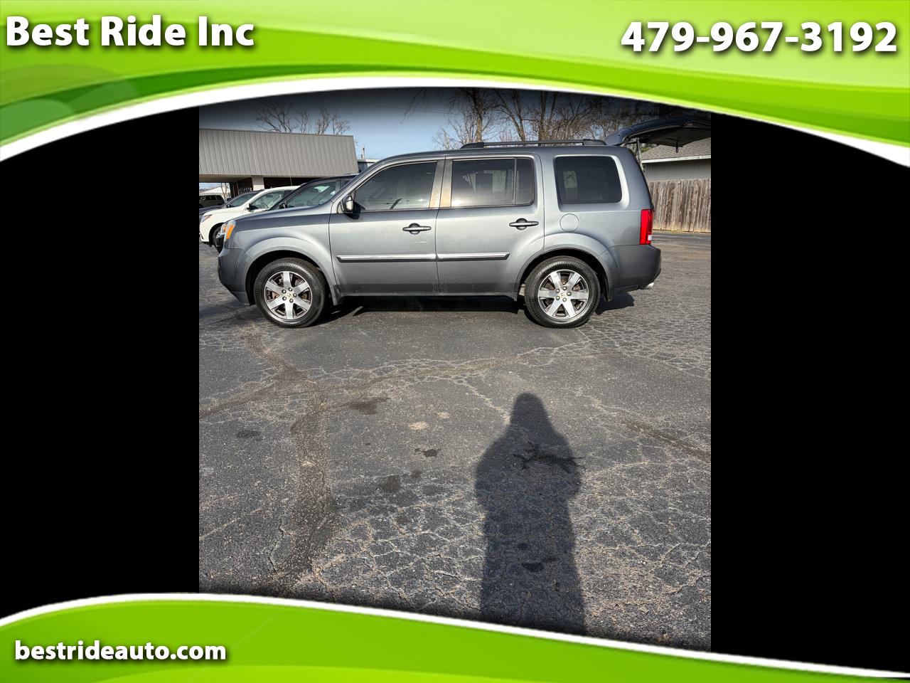 2012 Honda Pilot Touring 4WD 5-Spd AT with DVD