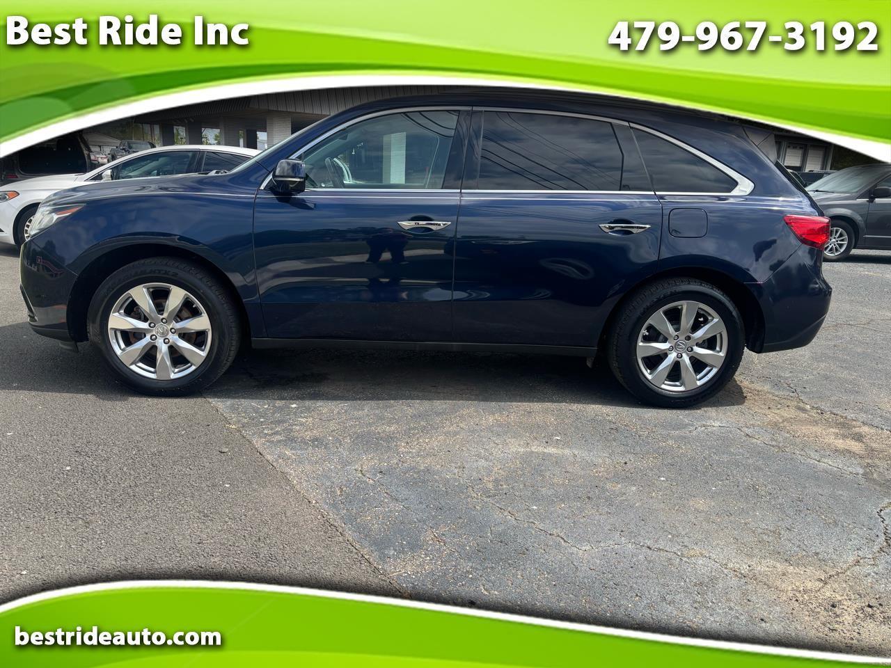 Acura MDX 9-Spd AT Advance Package 2016