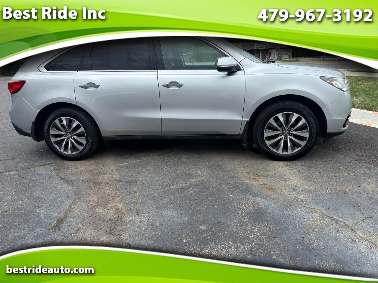 Acura MDX 6-Spd AT w/Tech Package 2015