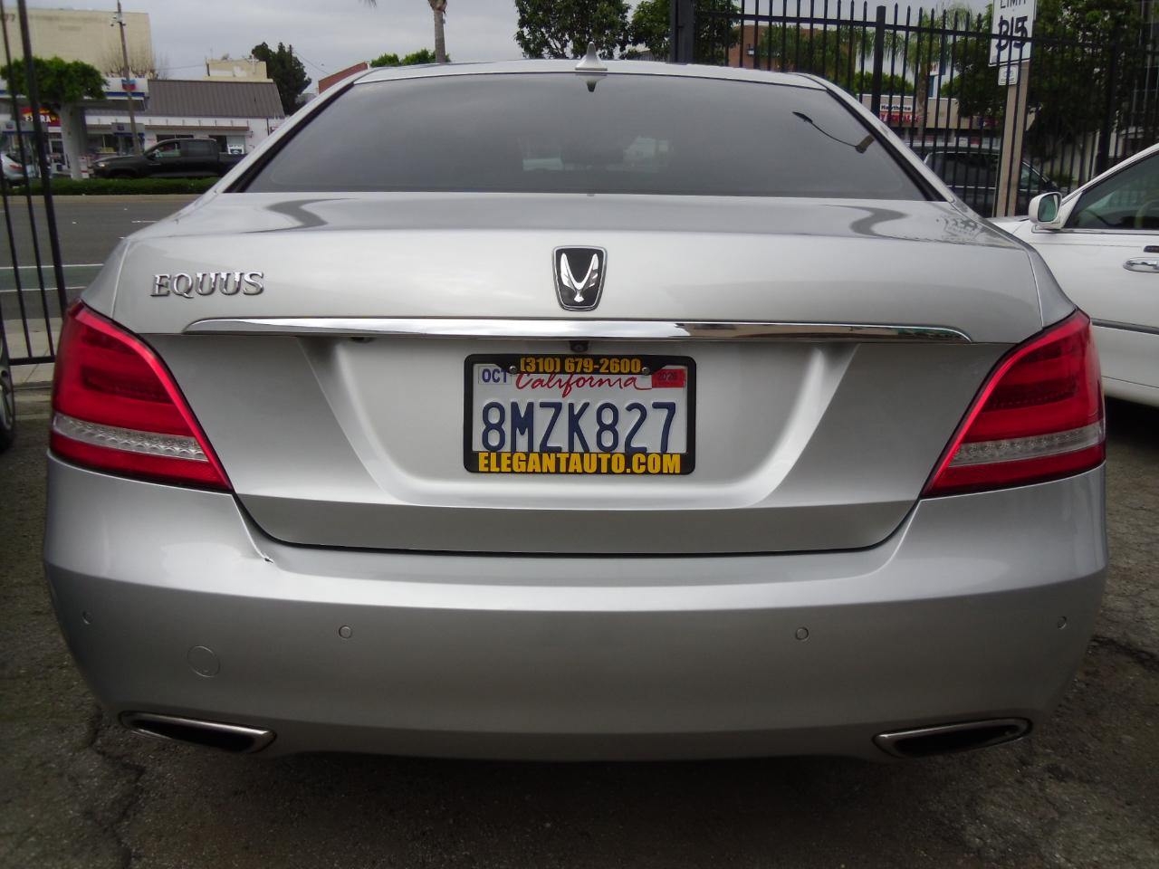 Hyundai Equus 4dr Sdn Signature 2014