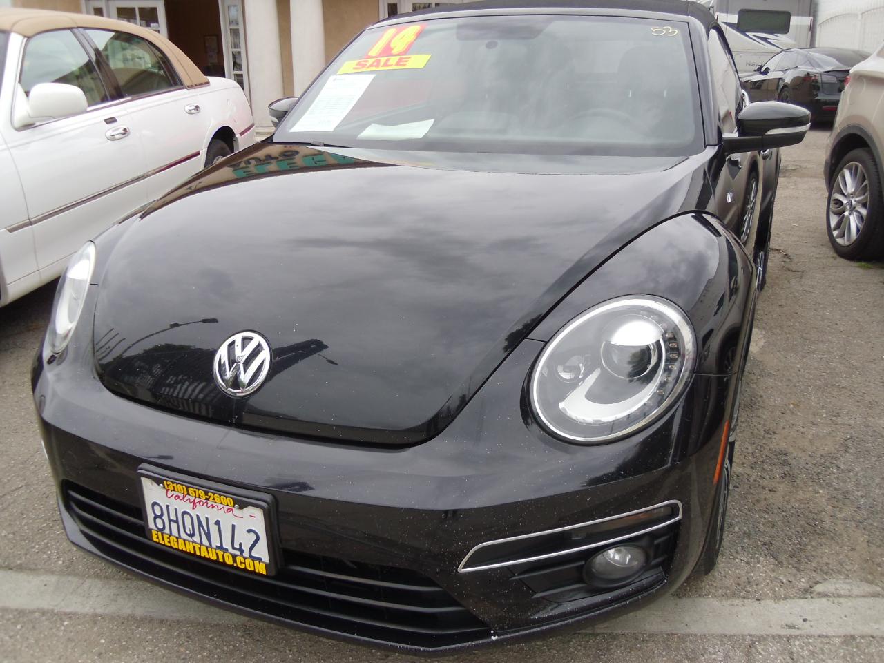 Volkswagen Beetle Convertible 2dr Man 2.0T R-Line PZEV 2014