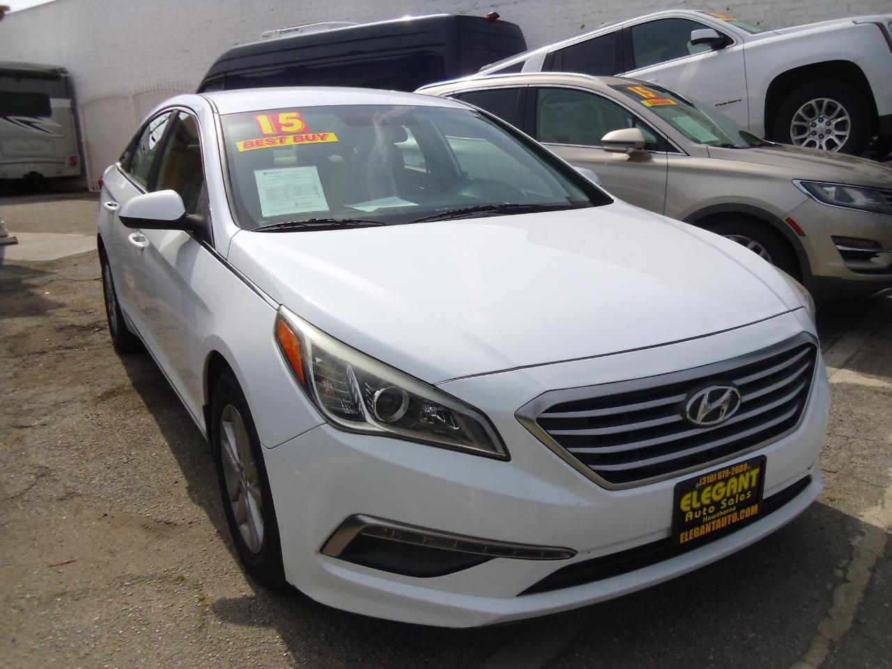 Hyundai Sonata 4dr Sdn 2.4L SE PZEV 2015
