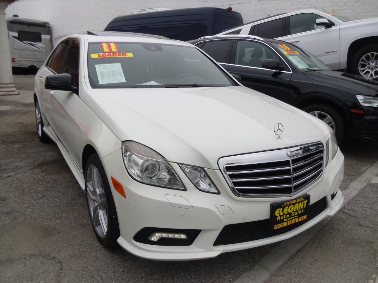 Mercedes-Benz E-Class 4dr Sdn E 550 Sport RWD 2011