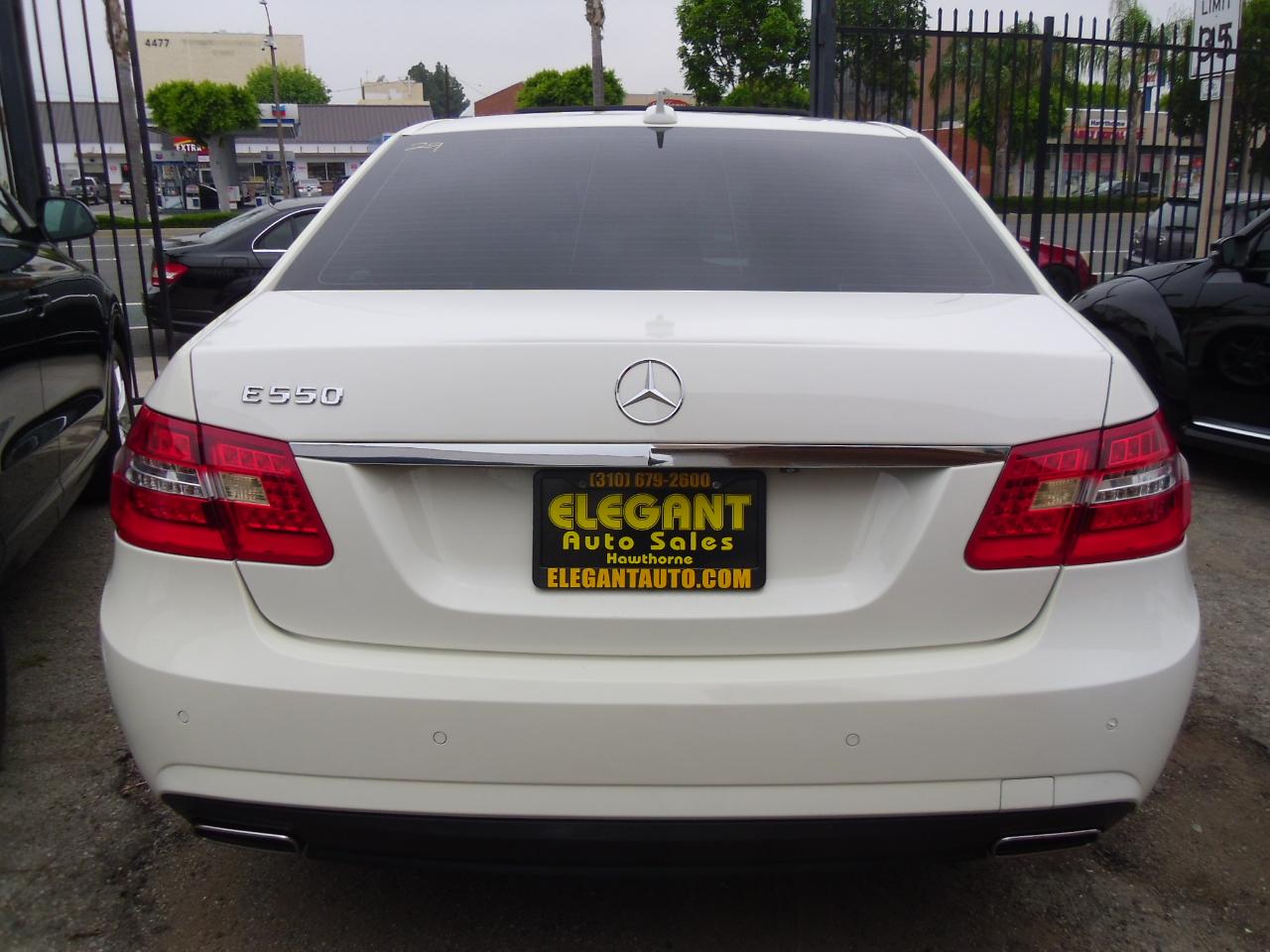 Mercedes-Benz E-Class 4dr Sdn E 550 Sport RWD 2011