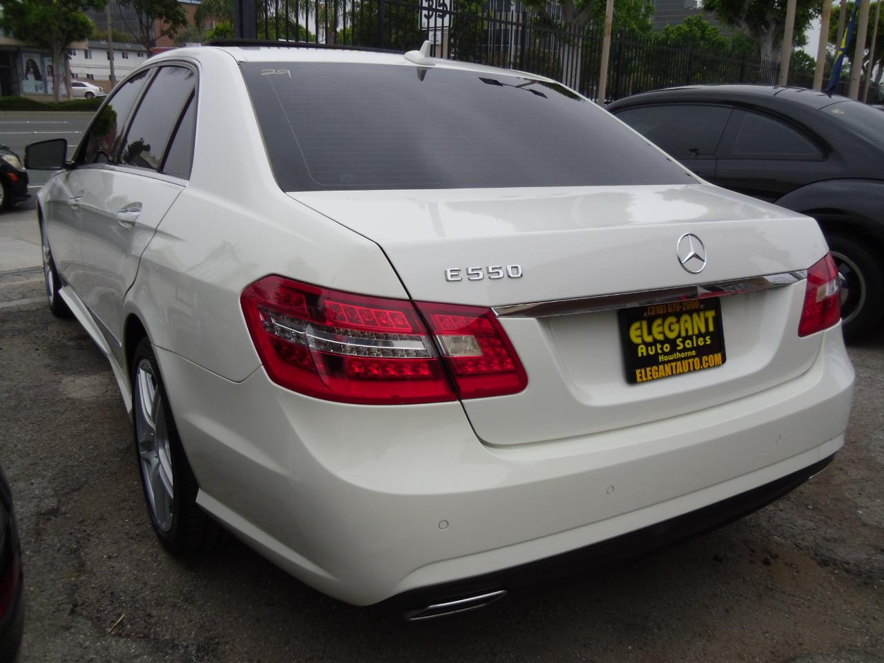 Mercedes-Benz E-Class 4dr Sdn E 550 Sport RWD 2011