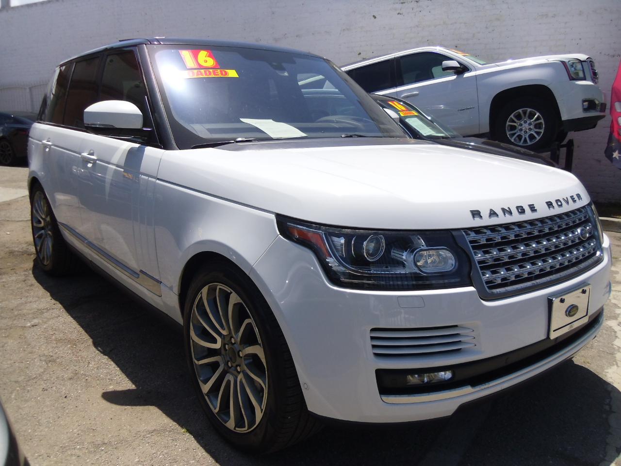 Land Rover Range Rover 4WD 4dr Supercharged 2016