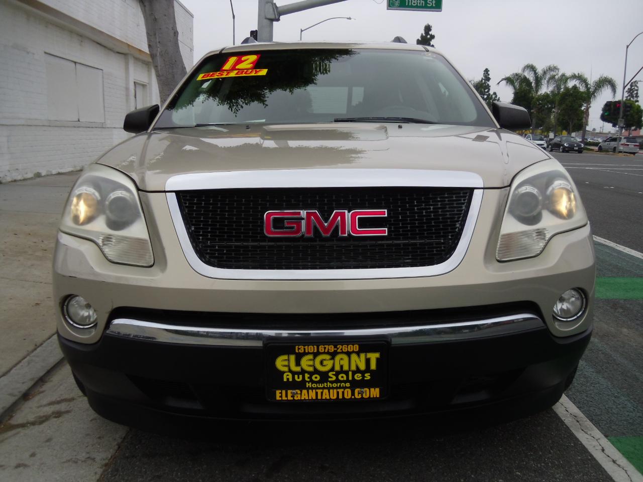 GMC Acadia FWD 4dr SLE 2012