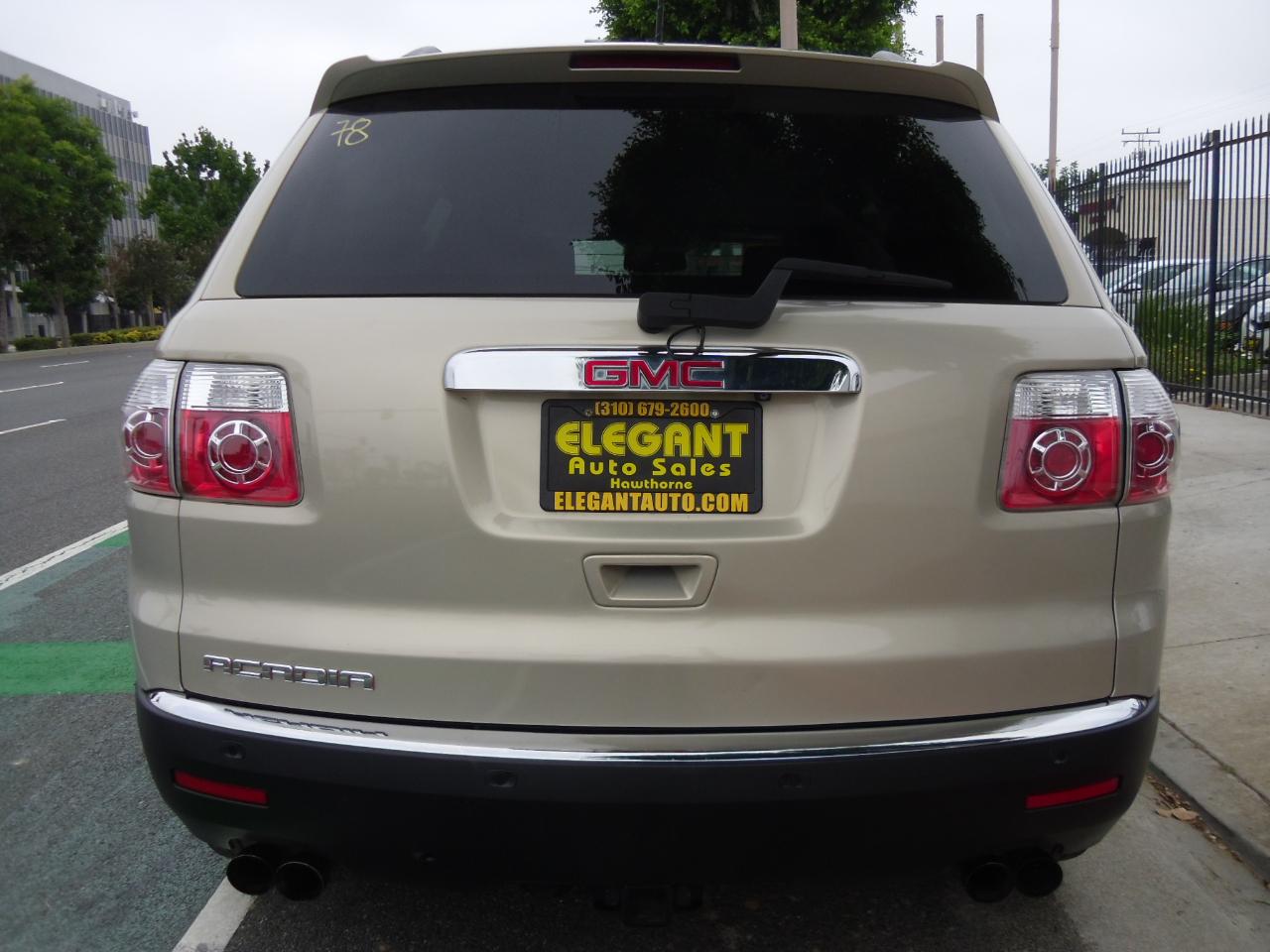 GMC Acadia FWD 4dr SLE 2012
