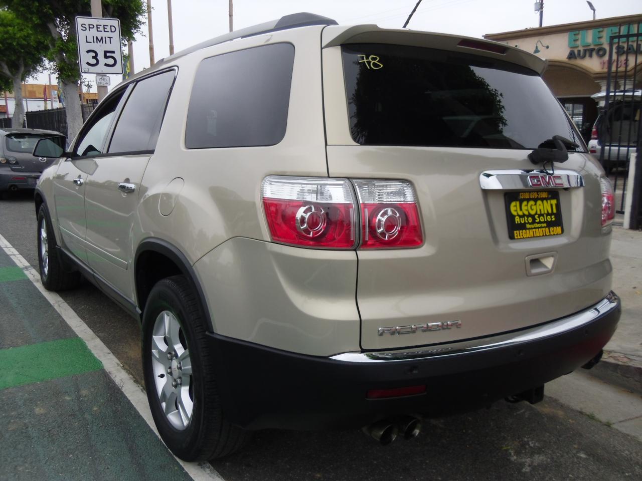 GMC Acadia FWD 4dr SLE 2012