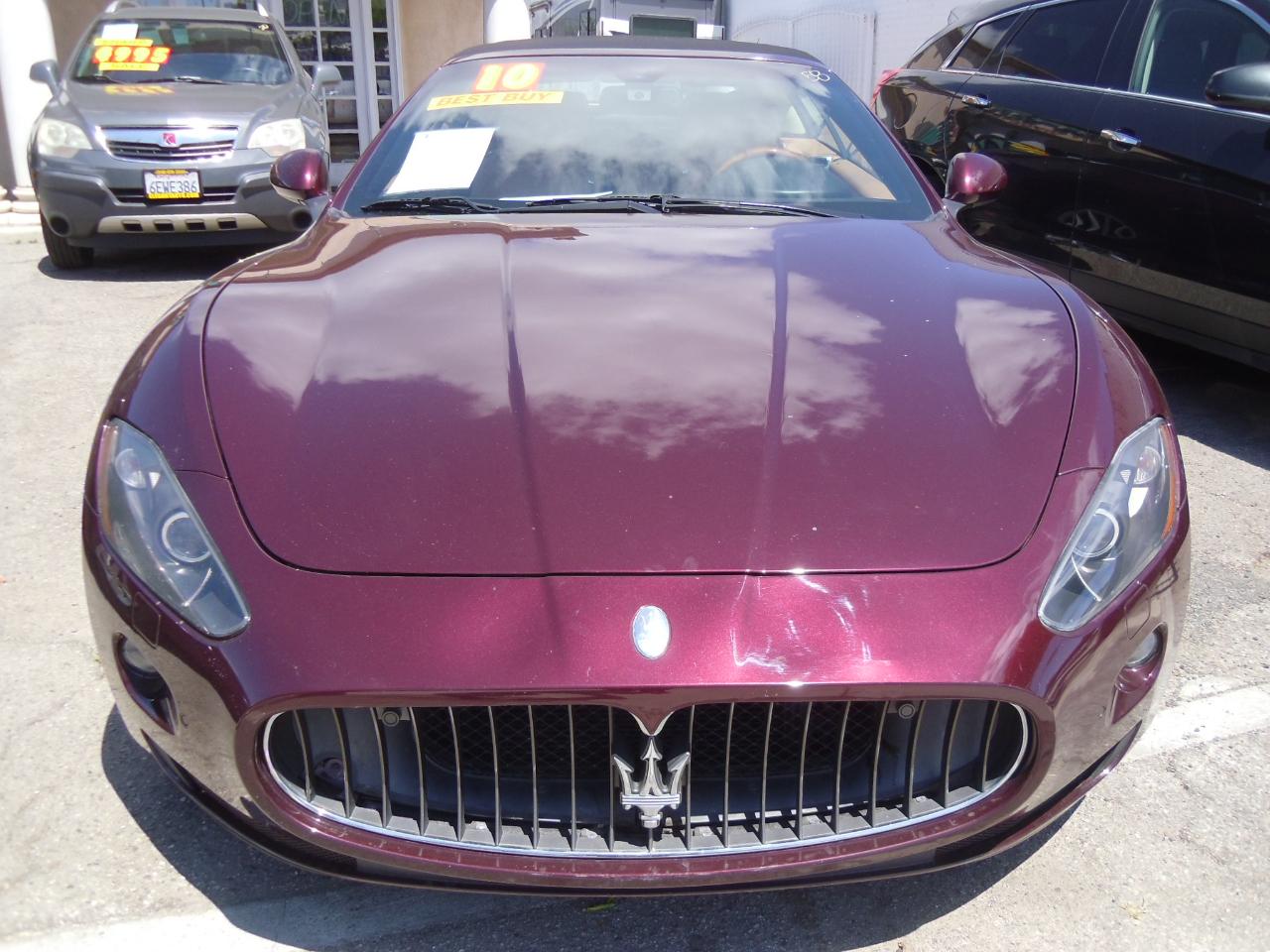 Maserati GranTurismo Convertible 2dr Conv GranTurismo 2010