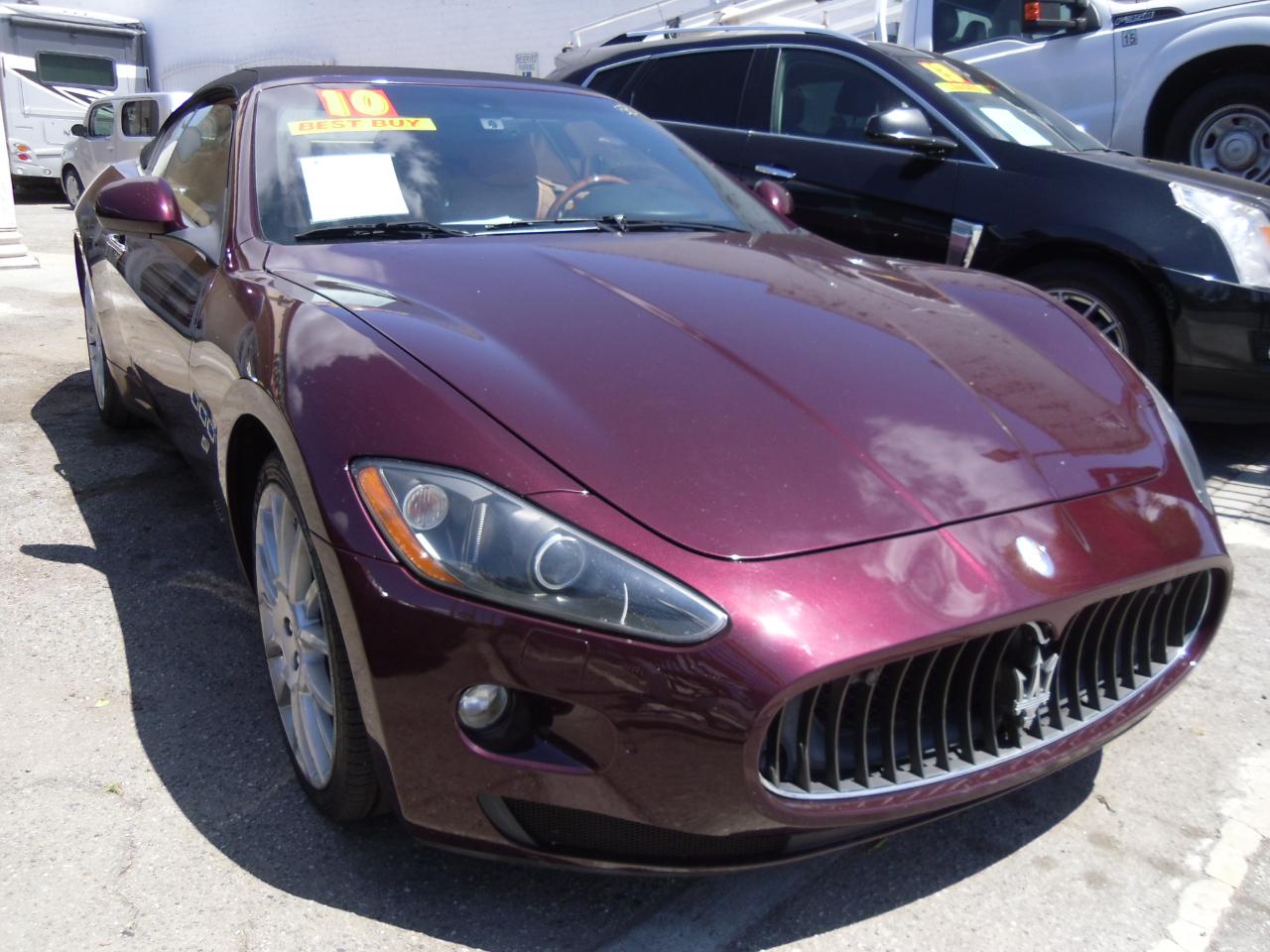 Maserati GranTurismo Convertible 2dr Conv GranTurismo 2010