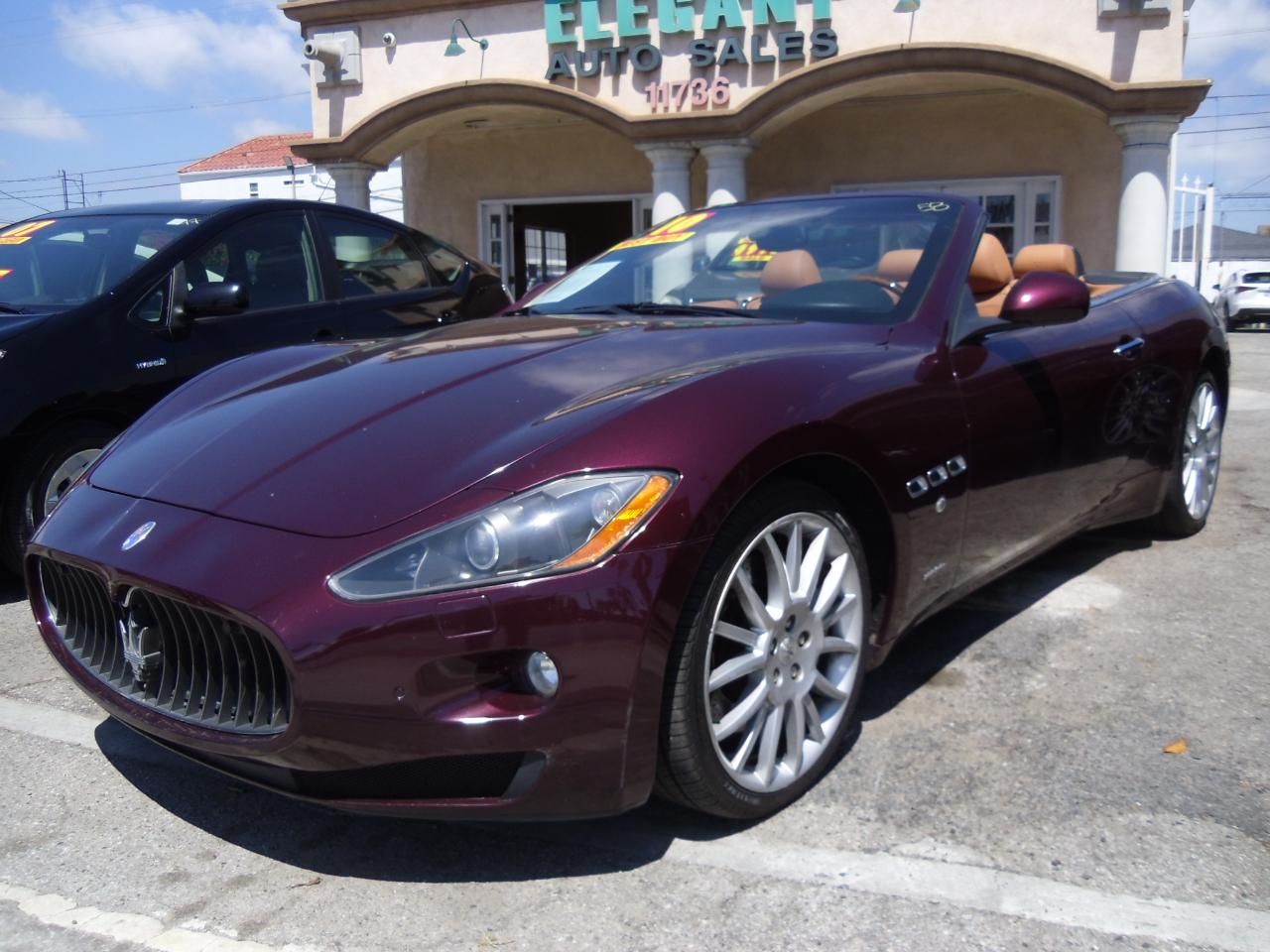 Maserati GranTurismo Convertible 2dr Conv GranTurismo 2010