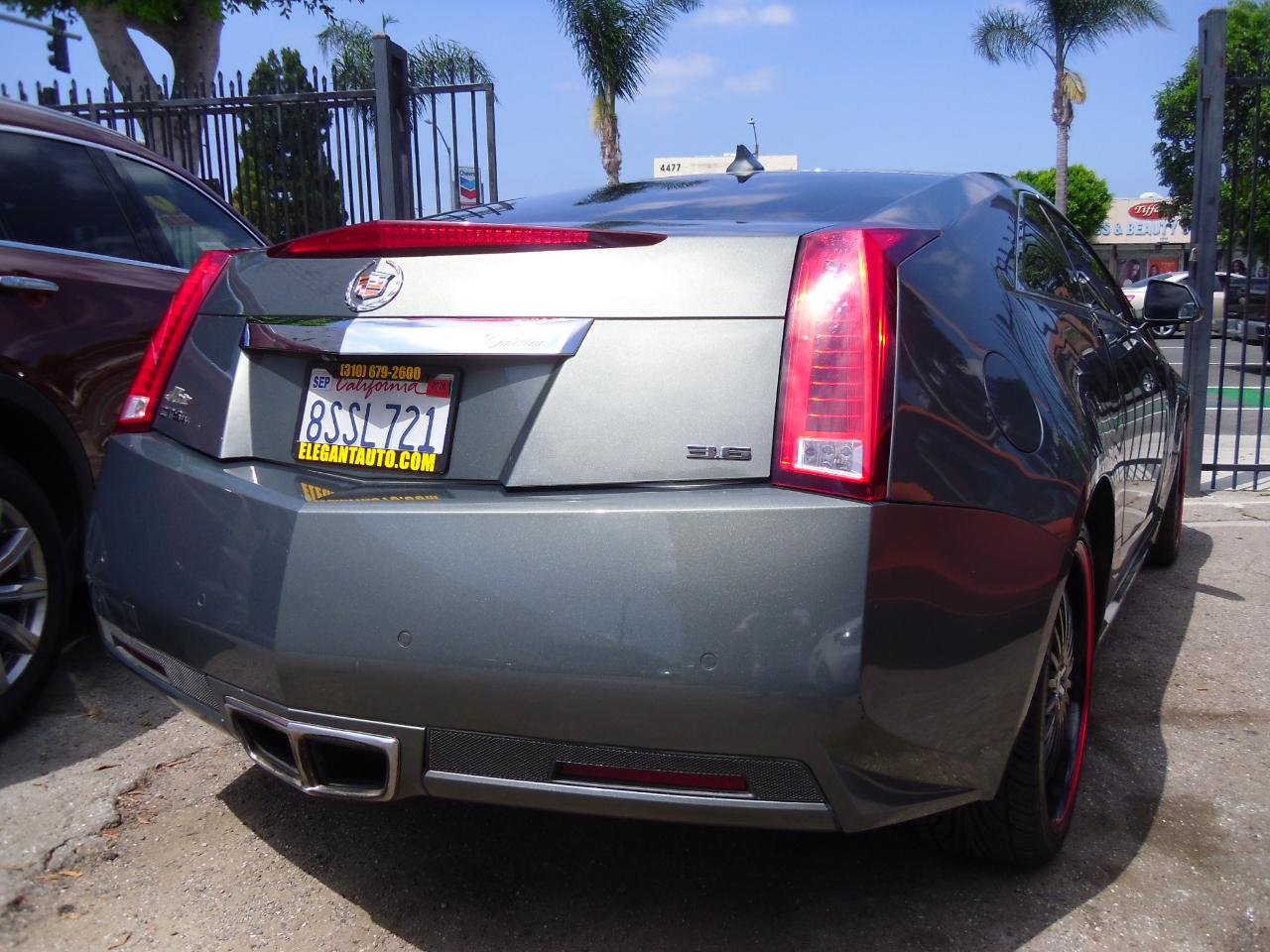 Cadillac CTS Coupe 2dr Cpe Performance AWD 2011