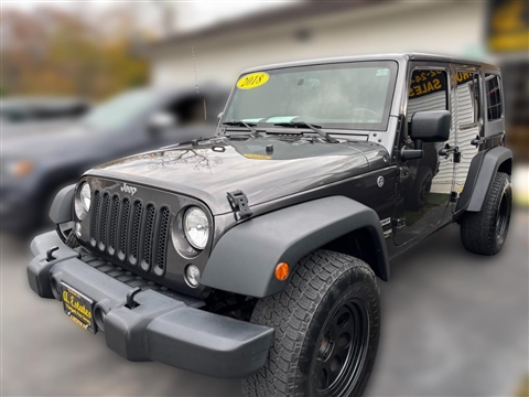 2018 Jeep Wrangler JK Unlimited Sport 4WD