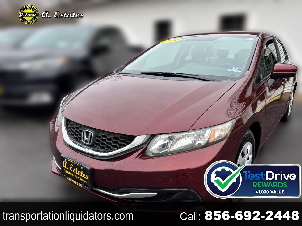 2014 Honda Civic LX Sedan CVT