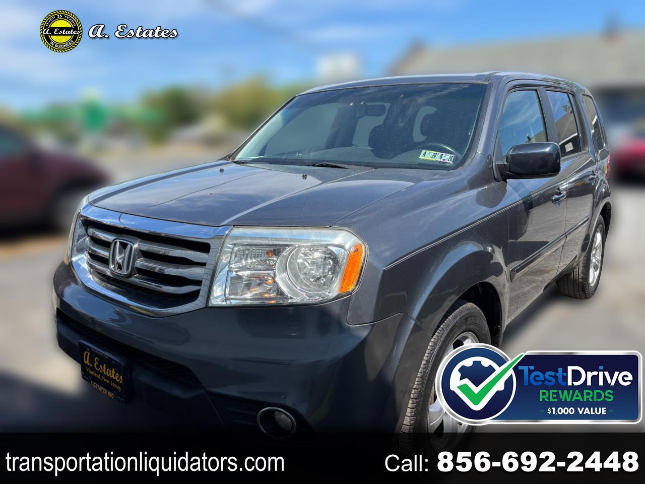 2013 Honda Pilot EX-L 4WD 5-Spd AT