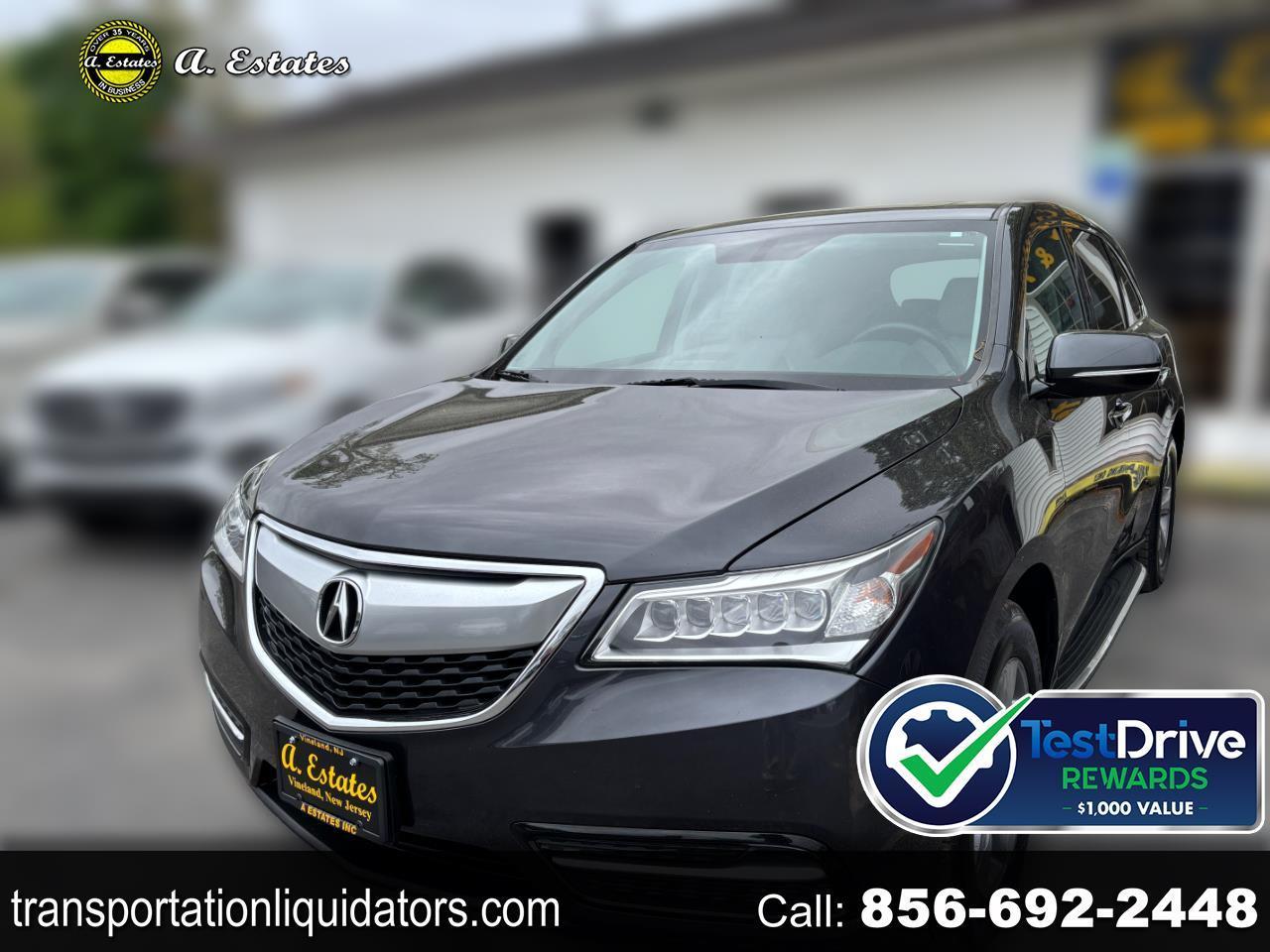 2016 Acura MDX SH-AWD 9-Spd AT