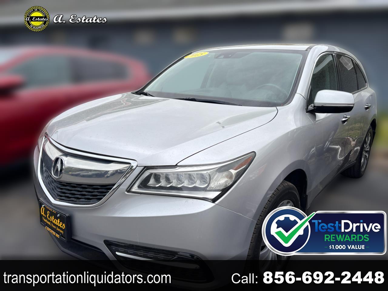 2015 Acura MDX SH-AWD 6-Spd AT w/Tech Package