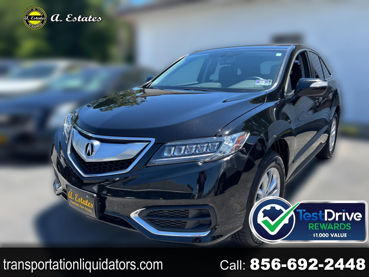 2018 Acura RDX 6-Spd AT AWD