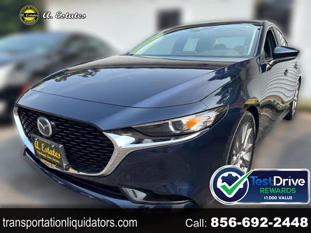 Blue 2021 Mazda MAZDA3 Sedan All-Wheel Drive Automatic