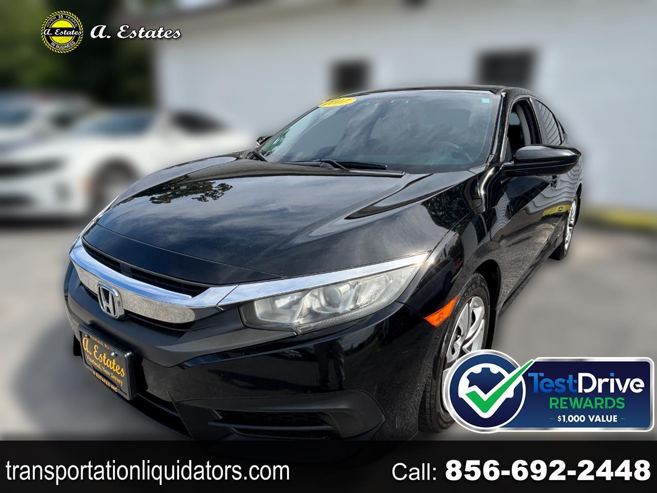 2017 Honda Civic LX Sedan CVT