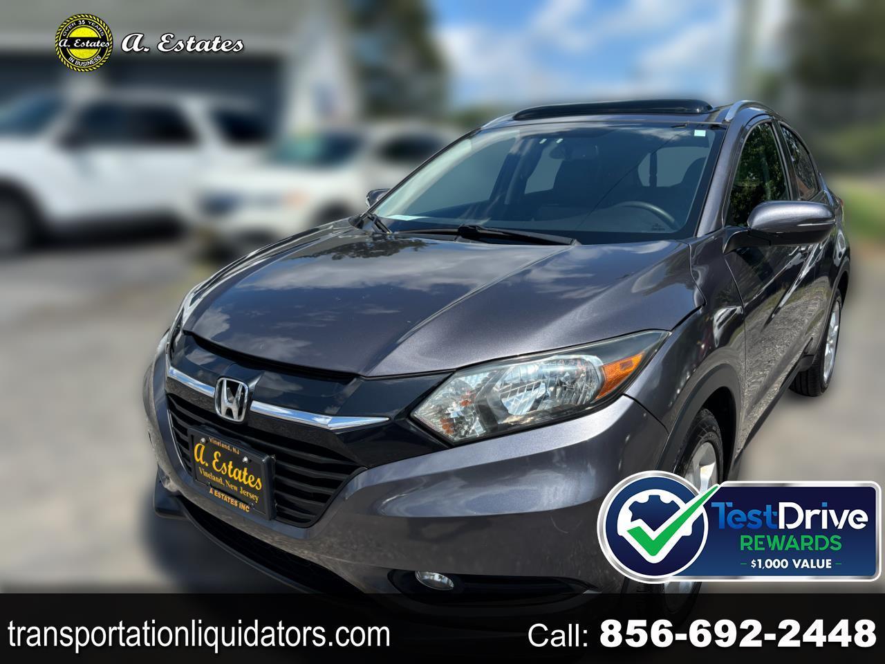 2016 Honda HR-V EX-L w/Navigation 4WD CVT