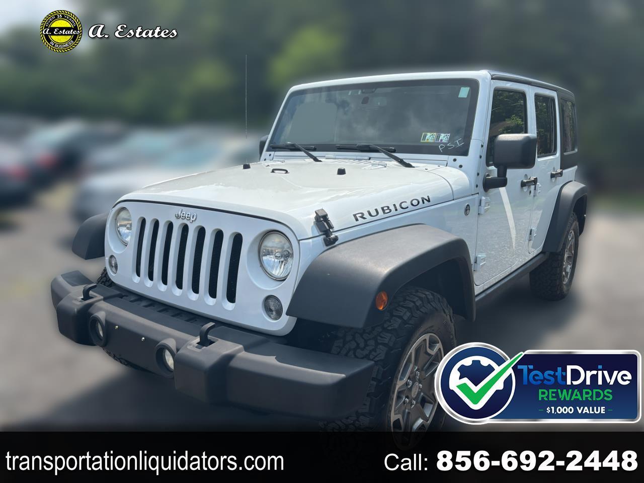2014 Jeep Wrangler Unlimited Rubicon 4WD