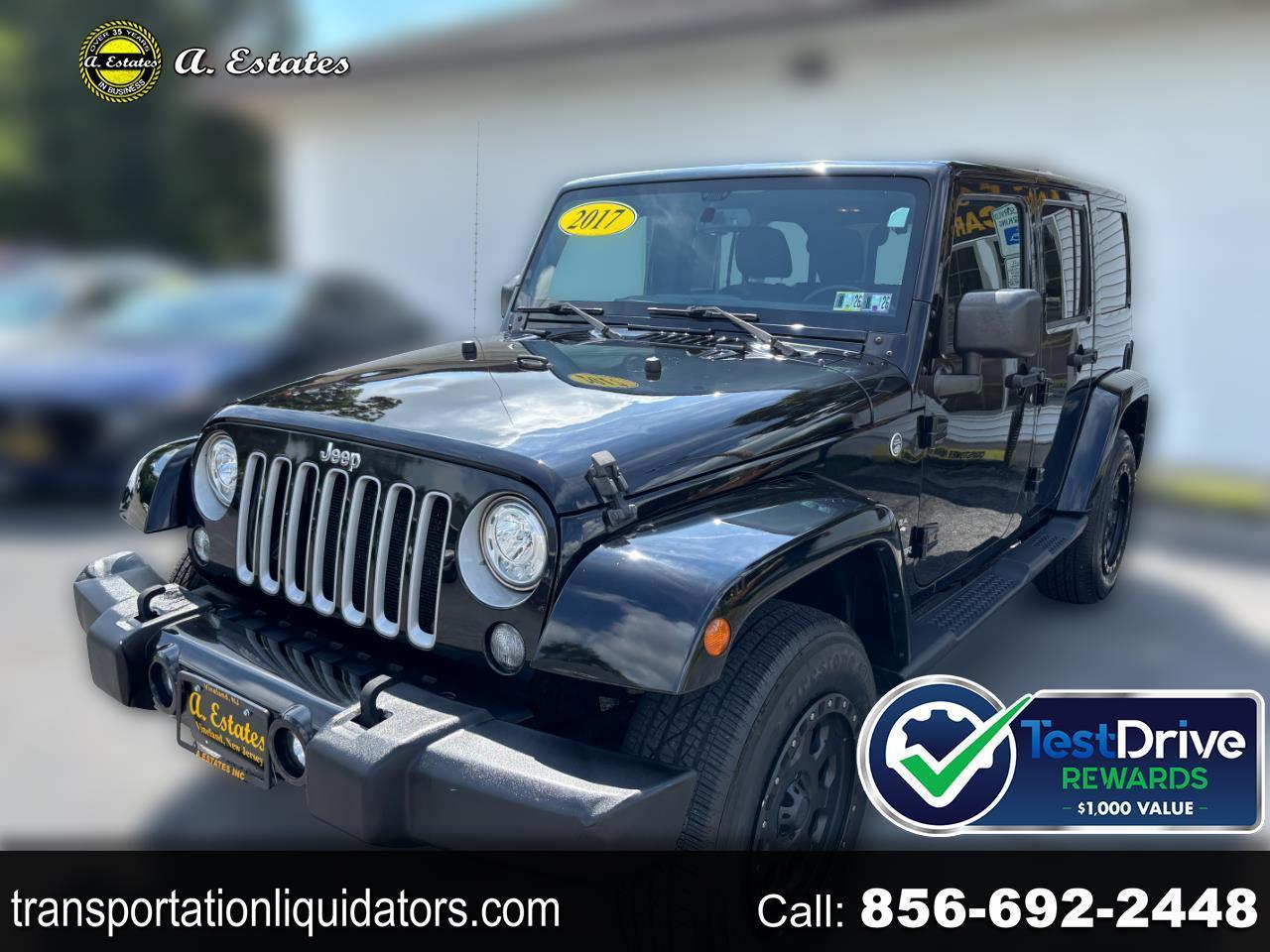 2017 Jeep Wrangler Unlimited Sahara 4WD