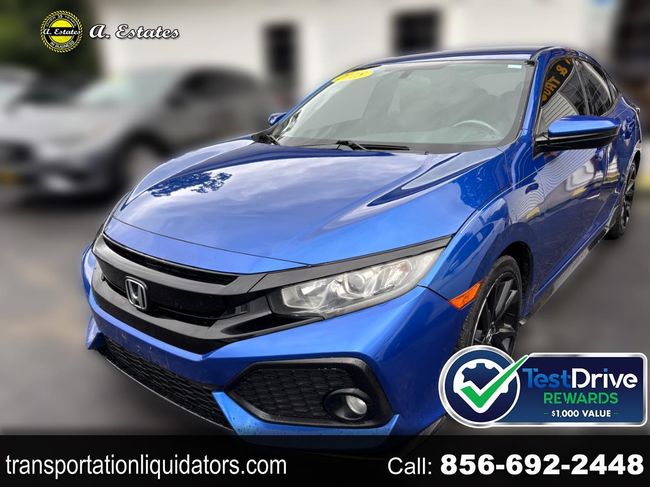 2018 Honda Civic Sport CVT