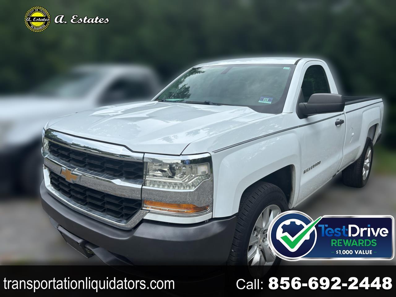 2016 Chevrolet Silverado 1500 Work Truck Short Box 2WD