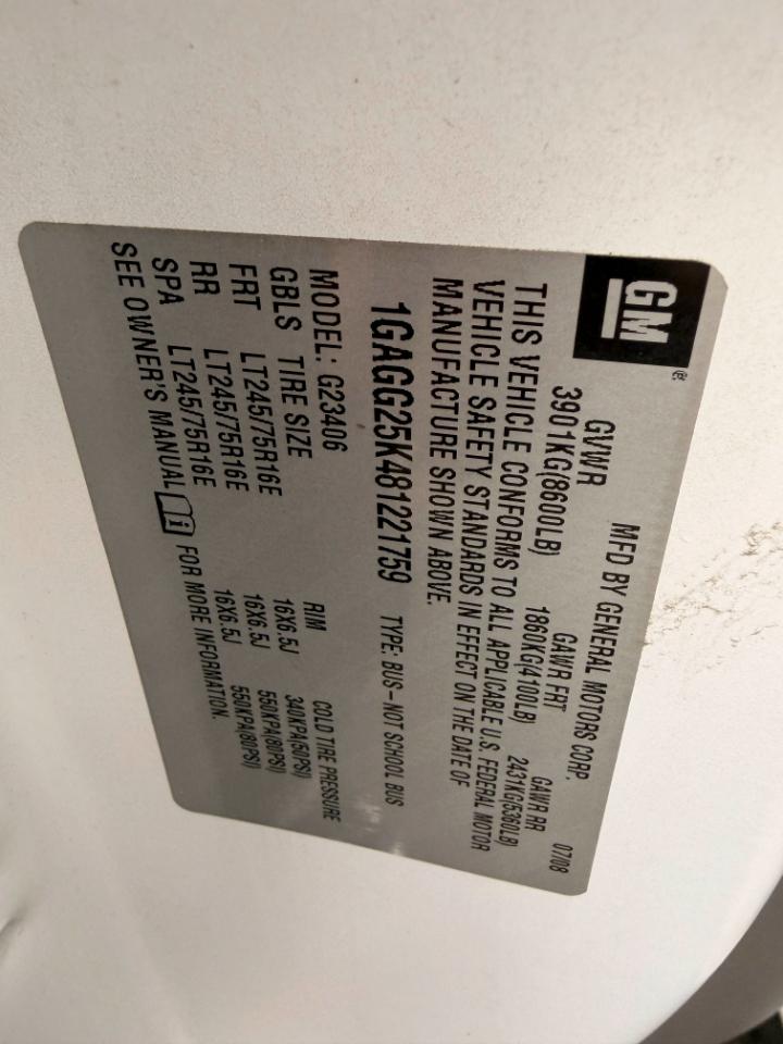 Chevrolet Express G2500 2008