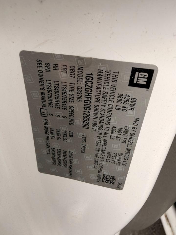 Chevrolet Express 3500 Cargo Extended 2016