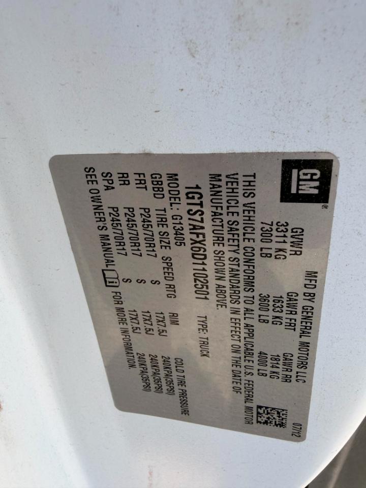 GMC Savana G1500 Cargo 2013