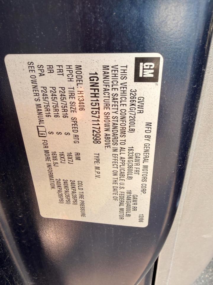 Chevrolet Express LS 1500 AWD 2007