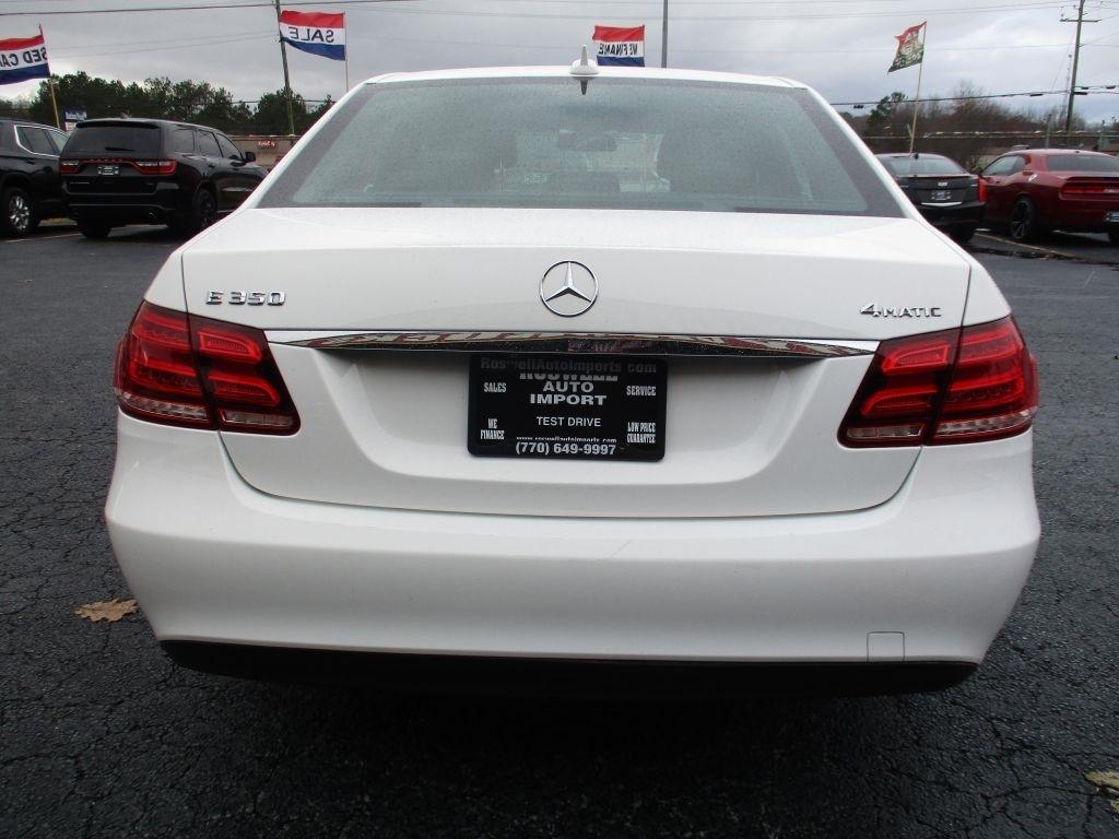 Mercedes-Benz E-Class E350 4MATIC Sedan 2014