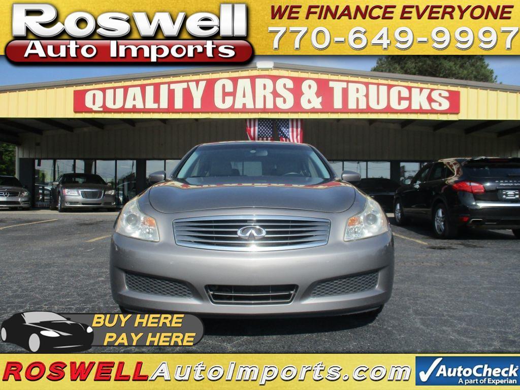 Infiniti G Sedan G37 Sport 6MT 2009