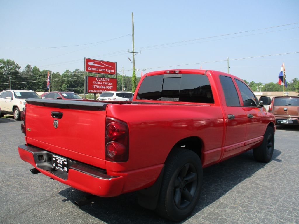 Dodge Ram 1500 SLT Quad Cab 2WD 2007 Dodge Ram 1500 SLT Quad Cab 2WD 2007