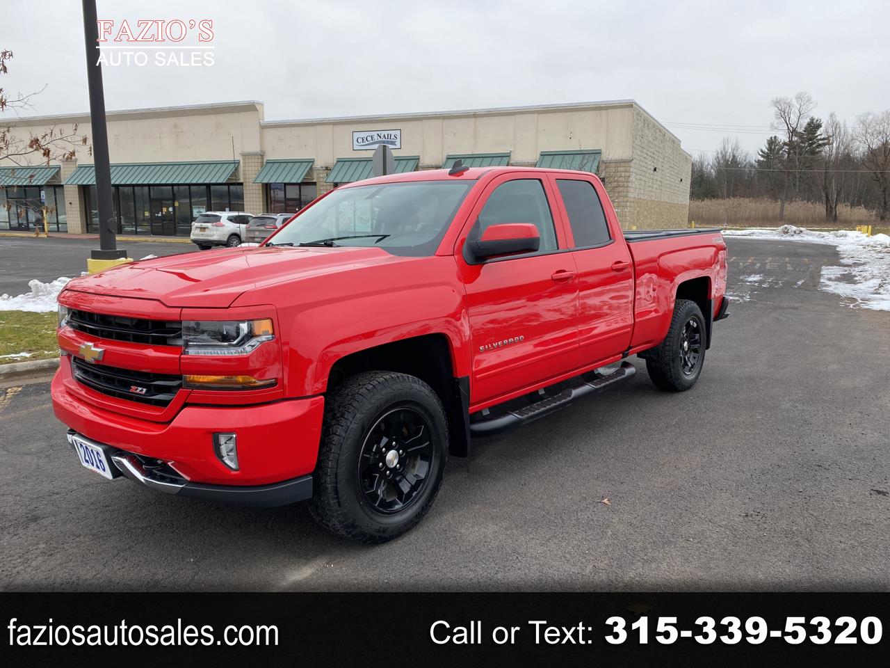 Used 2016 Chevrolet Silverado 1500 4WD Double Cab 143.5" LT w/2LT for