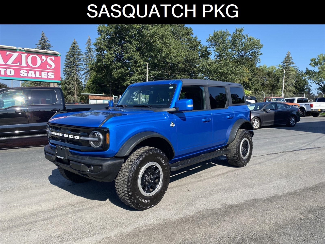 2022 Ford Bronco Outer Banks 4 Door Sasquatch 4x4